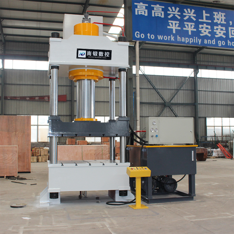 滕州500噸不銹鋼單槽雙槽水槽拉伸成型四柱油壓機