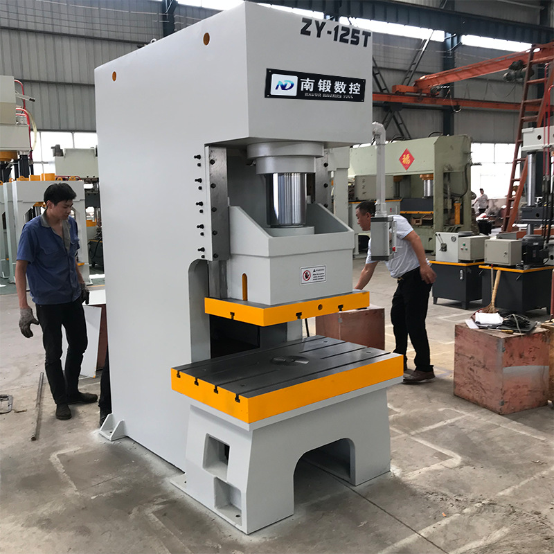 滕州125t液壓沖床125T快速沖壓沖孔成型液壓機伺服系統壓力機