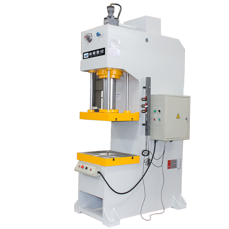 油壓機-100t單臂液壓機試機