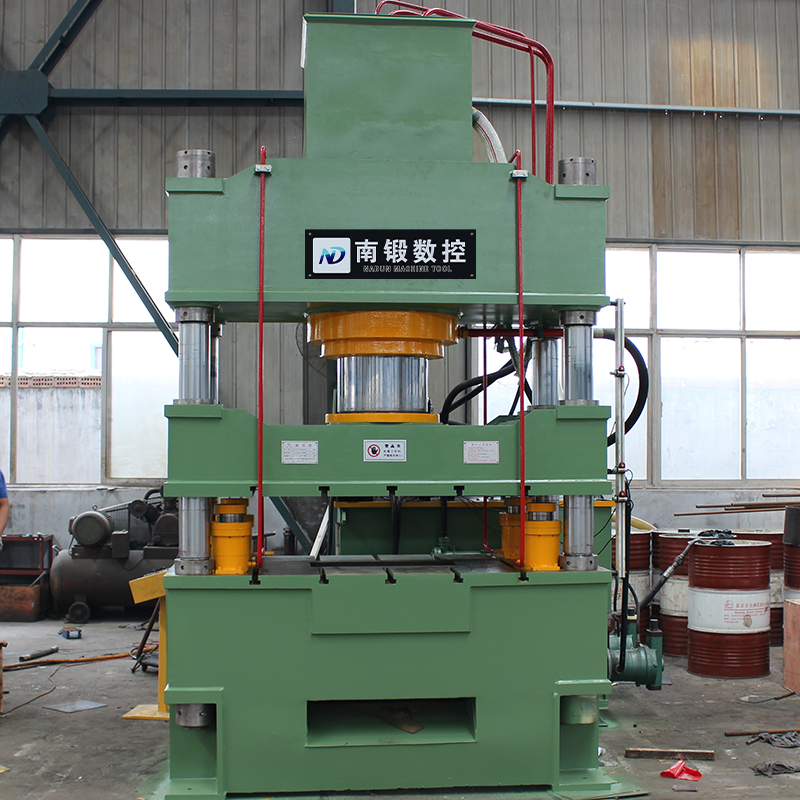 400t四梁四柱油壓機，400噸快速落料油壓機